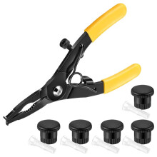 5Pack Spray Shut Off Nozzles for Hunter PS Ultra Heads with Sprinkler Shut Off Caps with Pull Tool for Rain Bird 1800