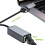 Προσαρμογέας Ethernet USB - RNCYN - RJ45 100Mbps - USB C και USB-A 2