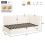 HOMAIRE 3FT Beige Bouclé Ottoman Daybed 2