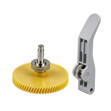 Extrudertandwielset voor A1 / A1 Gehard Stalen Tandwielen 3D-Printer Accessoires - Kunststof Handgreep
