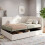 HOMAIRE 3FT Beige Bouclé Ottoman Daybed 5