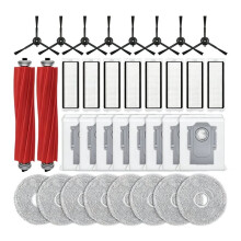 Para QRevo/P10 A7400RR Escova Lateral Principal Filtro HEPA Saco de Pó Pano de Limpeza Peças de Reposição para Aspiradores Robô