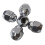 5PCS M12x1.5 Chrome Lug Nuts for   52950-14140 OEM Replacement Wheel Lug Nut Set 1