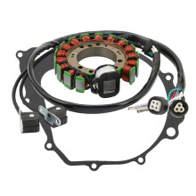 1YW-85510-21-00 Motorcycle Magneto Stator Coil with Gasket for 350ER YFM350ER 1987-1989