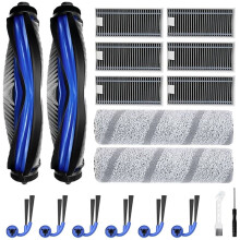 Akcesoria do Odkurzacza dla Deebot X11 OmniCyclone X9 Pro Omni - Części Zamienne, Główna Szczotka Boczna, Mop Rolkowy, Filtry HEPA