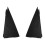 Car Window Triangular Panel Rear Door Delta Plate 83840-2H000 83830-2H000 for   HD 2006-2010 1