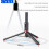 Trépied selfie flexible - RNCYN - 150 cm - Rotation 360 - Télécommande Bluetooth - Ab202 Max - Format portable 4