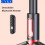 Trépied selfie flexible - RNCYN - 150 cm - Rotation 360 - Télécommande Bluetooth - Ab202 Max - Format portable 5