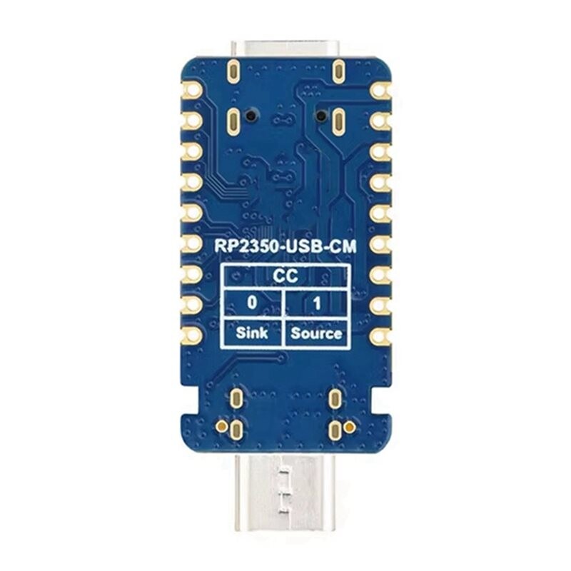 Raspberry Pi Usb Encoder RP2350 USB C Microcontroller Development Board Dual-Core & Dual ...