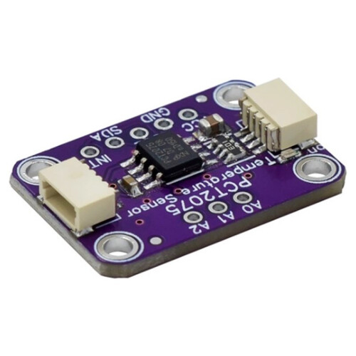 PCT2075 Temperature Sensor Module for STEMMA QT / Qwiic High Accuracy I2C Digital Temperaturer Board for 2