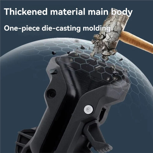 3Pcs Tool Belt Holders for Drills and Hammers, Self Locking Double Lock Waist Hanger, Universal Drill Belt Clip Fits 2