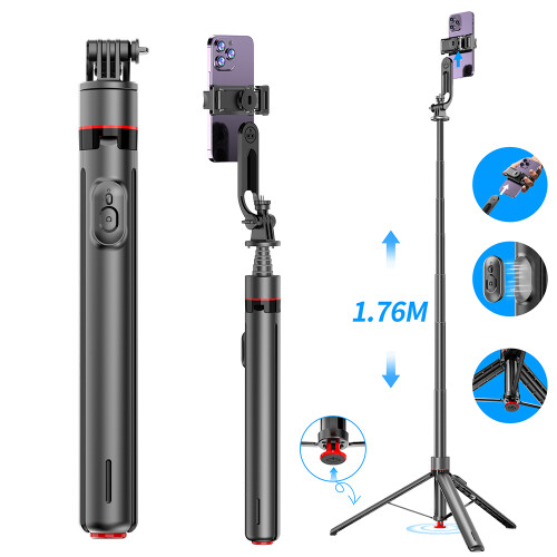 Magnetic phone tripod with remote control - RNCYN - TT03 - automatic opening - detachable remote control 1