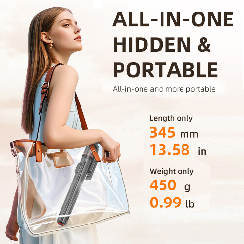Magnetic phone tripod with remote control - RNCYN - TT03 - automatic opening - detachable remote control 2