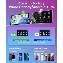 Ultra 5 CarlinKit Wireless Android Auto CarPlay 2-in-1 Car Box Wireless Auto Connect OTA Upgrade Easy Setup