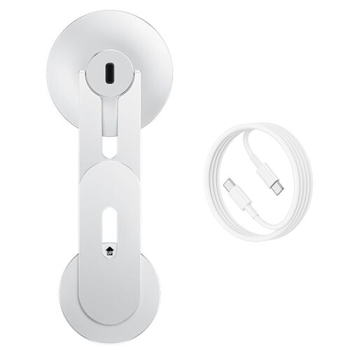 Supporto per Laptop e Telefono, Supporto Magnetico per  per  e Tutti I Telefoni per  (Argento) 1