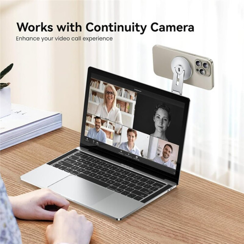 Suporte Magnético para Celular/Laptop com para  para  e Todos Os Celulares da para  (Prateado) 1