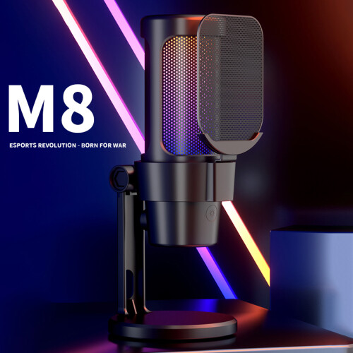 Πυκνωτικό μικρόφωνο για streaming - RNCYN - Μοντέλο M8 - Ακύρωση 2