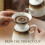 Ceramic Pour over Coffee Set for  Dripper with Carafe  2Pcs for Home Brewing White 2