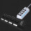 Πολυθυρικός διανομέας USB - RNCYN - 4 θύρες - USB 2.0 - Λευκό 3