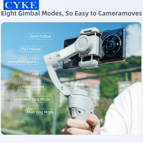 3-axis smartphone stabilizer - RNCYN - 360 face tracking - Portable selfie stick 2