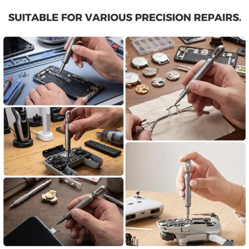 55PCS  Precision Screwdriver Set Magnetic Repair Tool Kit for Torx Hex  Bits for Phone Laptop Electronics