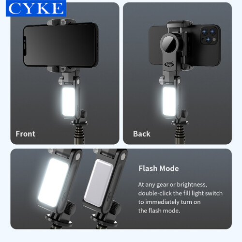 Smartphone gimbal stabilizer - RNCYN - Automatic face tracking - 360 rotation - Flexible tripod 1