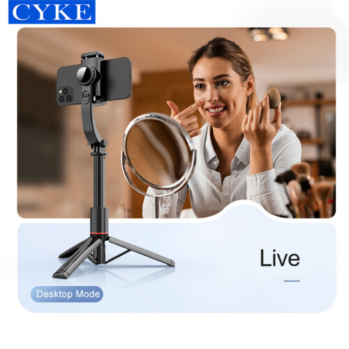 Phone stabilizer with selfie stick and tripod - RNCYN - Single axis - Wireless remote control - Rotation 2