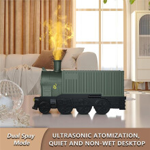 Train Essential Oil Diffuser 300ml Train Humidifier with Remote Control Aromatherapy Diffuser Cool Mist Humidifier B