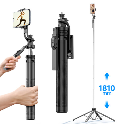 Τρίποδο selfie stick - RNCYN - 4 πόδια για βελτιωμένη 1