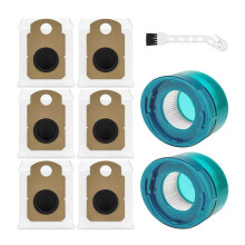 Bolsas de Filtro para Aspiradora para V10 Konical / V10 Optic Auto-Empty Dok, Repuestos para Bolsa de Polvo, Filtro HEPA