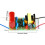 2Pcs - High Voltage Generator Module, 3V-4.2V 3.7V to 1500V-2000V 1800V Arc Pulse Step- Boost Power Board 7
