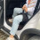 Thigh Lifter Strap Leg Lifting Strap Pull  Assistance Belt Foot Transfer Aid Knee Lifter Loop, for Elderly and Disable 3