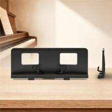 Verstelbare Lessenaar met Pinnen, Lessenaar voor Keyboard, Bladmuziek, Pianosteun voor Elektronische Piano en Keyboard