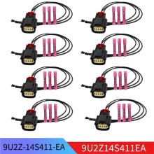 8-Teiliges Zündspulen-Anschlussset, Kabelbaumstecker 9U2Z-14S411-EA 9U2Z14S411EA für F-150 für MKZ
