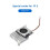 Aluminum Active Cooler DIY Heatsink Fan 5V Cooling Radiator for Raspberry Pi 5 Case CPU GPU Board Accessories 8