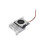 Aluminum Active Cooler DIY Heatsink Fan 5V Cooling Radiator for Raspberry Pi 5 Case CPU GPU Board Accessories 7