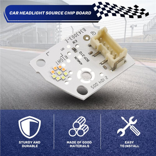 Car Front LED Daytime Running Lights Source Board for  Fabia 2022-2025 LED Module Chip Board Right B343003-E/PCB 1