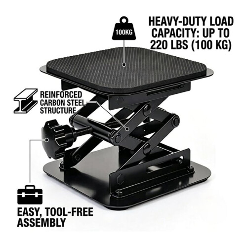 Garbage Disposal Support Bracket, Height Adjustable 2"-6.3" Under Sink Support Stand,Disposal Jack Holds  to 220LBS