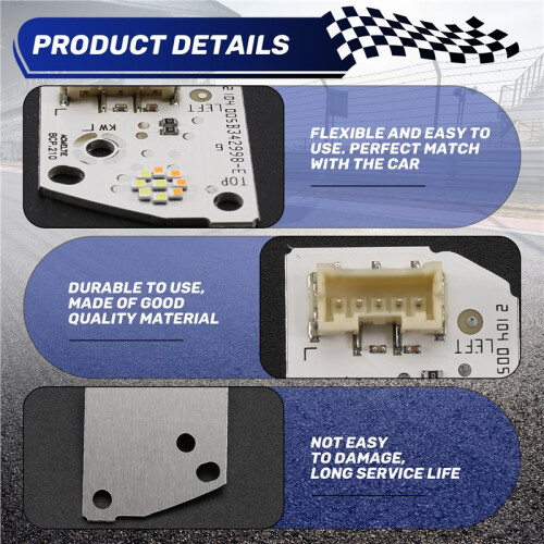 Car Front LED Daytime Running Lights Source Board for  Fabia 2022-2025 LED Module Chip Board Right B343003-E/PCB 2