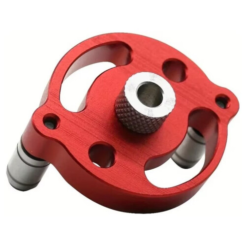 Woodworking Pocket Hole Jig,Self-Centering Vertical Doweling Jig Drill Guide Locator,Hole Puncher Carpentry Joint Tool A 2