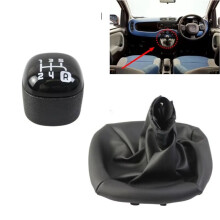 OE 46315999 Gear Shift Knob for Panda 2012-2020 5-Speed Manual Replacement 48YT7180