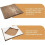 1 Conjunto/2 Peças de Capa para Prensa Térmica de 12x15 Polegadas - Capa Antiaderente e Resistente Ao Calor para Sublimação 3