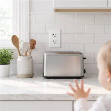 20A Tamper-Resistant Duplex Electrical Wall Outlet, Child-Safe Receptacle, US Standard Socket, Without Faceplate, 5PCS