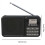 DAB/DAB+ Digital Radio Portable FM Radios Rechargeable Battery  Speaker 10