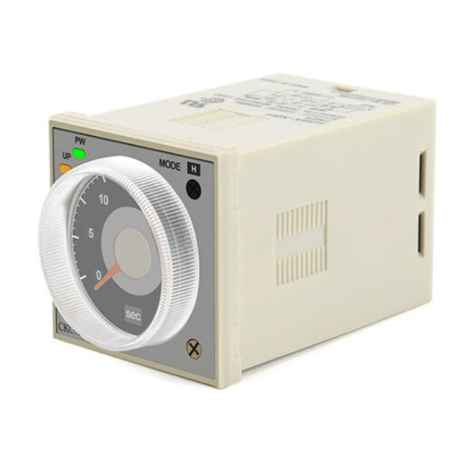 H3BA-N8H Industrial Timer Relay Solid State  Delay Relay 1.2s-300h AC 220V Adjustable Analog Panel Mount Timer 1