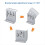 LShaped Solar Panel Mounting Brackets Set for RVs Yachts Aluminum Alloy Longlasting and Easy Installation 4