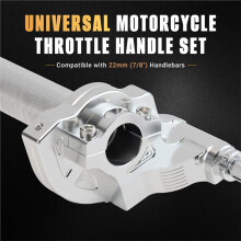 22mm CNC Aluminum Alloy Quick Twist Throttle Grip, Fits 110-250cc Off-Road ATV Dirt Bikes B
