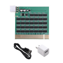 PCI-E 16X PCI Express-Slottesterkaart voor Moederbord, PCI-E-Lampje, Detecteert Kortsluiting en Onderbreking van de Southbridge, Amerikaanse Stekker