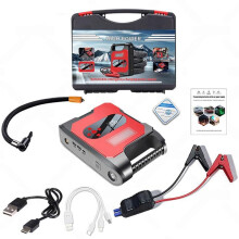Heavy Duty Jump Initiator 12V for Cars Portable Emergency Power Bank with Super Capacity Battery Booster Pack