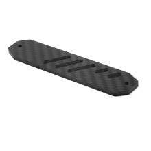 Servo Protective Board Carbon Fiber Cover for  GF01 GF01R RC Car Accessories